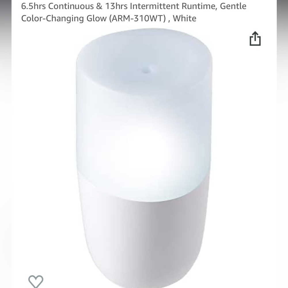Homedics ellia diffuser - EUC